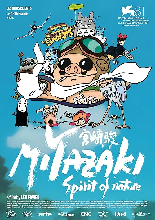 دانلود مستند Miyazaki, Spirit of Nature (Miyazaki: L’Esprit de la Nature) 2024